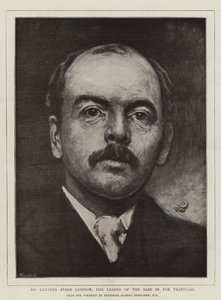 Dr. Leander Starr Jameson, der Anführer des Überfalls im Transvaal von Hubert von Herkomer