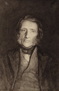 John Ruskin (1819-1900), englischer Schriftsteller, Kunstkritiker, Künstler und Sozialdenker von Hubert von Herkomer