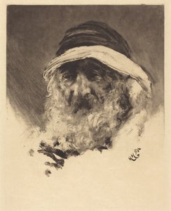 Studie eines Araberkopfes von Hubert von Herkomer