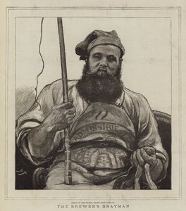 Der Brauereiwagenfahrer von Hubert von Herkomer