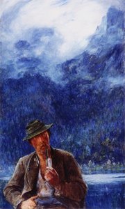 Der Fischer von Hintersee von Hubert von Herkomer