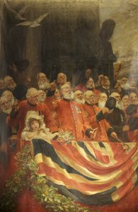 Die alten Wachen jubeln von Hubert von Herkomer
