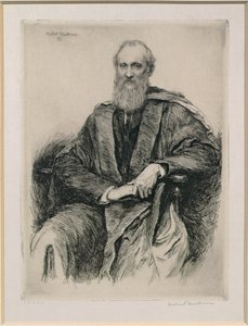 William Thomson, 1. Baron Kelvin (1824-1907) britischer Mathematiker und Physiker, 1891