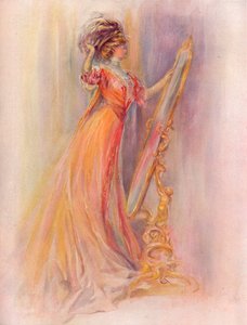Eine Mode-Studie, ca. 1908