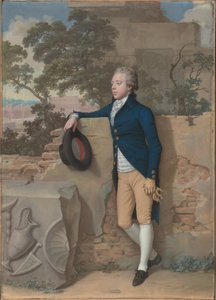Frederick North, später fünfter Earl of Guilford, in Rom von Hugh Douglas Hamilton