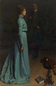 Die Dame in Blau (Mr und Mrs J S MacDonald)