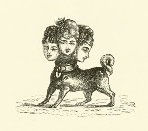 Weiblicher Cerberus von Hugh Rowley