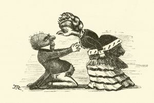 Gehörnter Ehemann (Gravur) von Hugh Rowley
