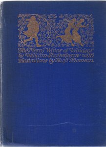 Vorderseitengestaltung, Illustration aus Die lustigen Weiber von Windsor, 1910
