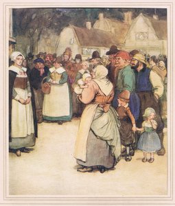 Hester am Fuß des Schafotts