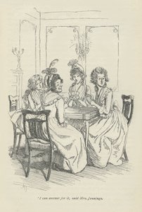 Ich kann dafür bürgen, sagte Mrs. Jennings von Hugh Thomson