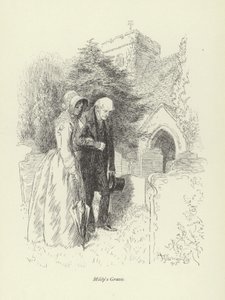 Illustration für Amos Barton von George Eliot von Hugh Thomson