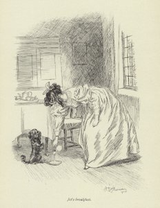 Illustration für Amos Barton von George Eliot von Hugh Thomson