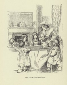 Illustration für Amos Barton von George Eliot von Hugh Thomson