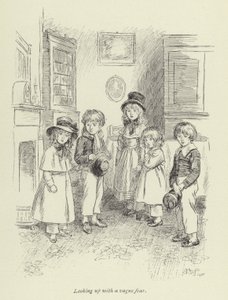 Illustration für Amos Barton von George Eliot von Hugh Thomson