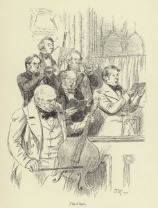Illustration für Amos Barton von George Eliot von Hugh Thomson