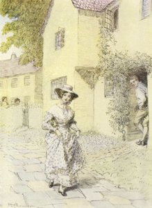 Illustration für Amos Barton von George Eliot von Hugh Thomson