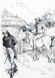 Illustration für "Emma" von Jane Austen von Hugh Thomson