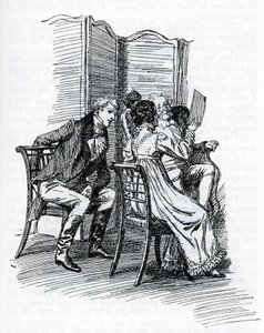 Illustration für "Emma" von Jane Austen. Von Hugh Thomson von Hugh Thomson