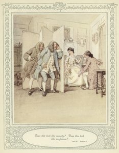 Illustration für Goldsmiths She Stoops to Conquer