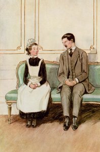 Illustration zu J. M. Barries Der bewundernswerte Crichton von Hugh Thomson