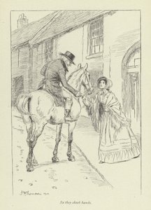 Illustration für Janets Reue von George Eliot von Hugh Thomson