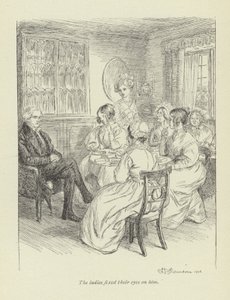 Illustration für Janets Reue von George Eliot von Hugh Thomson