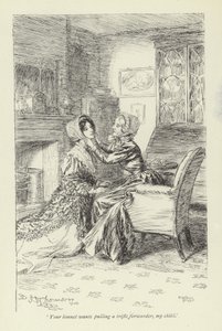 Illustration für Janets Reue von George Eliot von Hugh Thomson