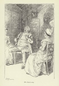 Illustration für Mr. Gilfils Liebesgeschichte von George Eliot von Hugh Thomson