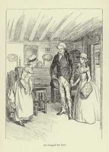Illustration für Mr. Gilfils Liebesgeschichte von George Eliot von Hugh Thomson
