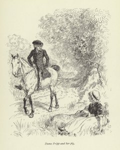 Illustration für Mr. Gilfils Liebesgeschichte von George Eliot von Hugh Thomson