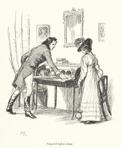 Illustration für Überredung von Jane Austen von Hugh Thomson