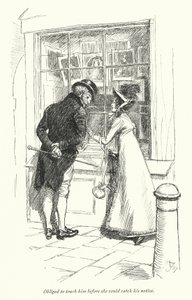 Illustration für Überredung von Jane Austen von Hugh Thomson