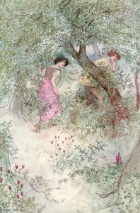 Illustration für Shakespeares Wie es euch gefällt von Hugh Thomson