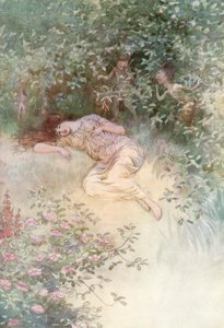 Illustration zu Shakespeares Wie es euch gefällt von Hugh Thomson