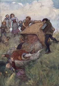 Illustration für Die Lustigen Weiber von Windsor von Hugh Thomson