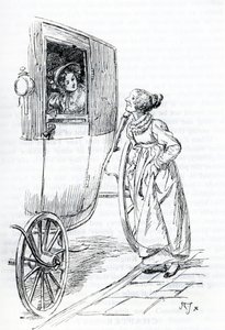 "Miss Bates und Emma" (Illustration) von Hugh Thomson