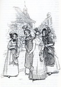 Mrs. Cole, Mrs. Perry und Mrs. Elton (Illustration) von Hugh Thomson