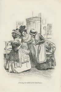 Ihr Kind der Haushälterin zeigen von Hugh Thomson