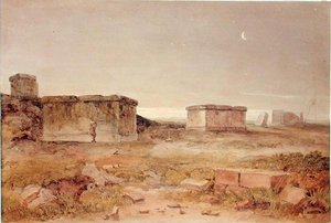 Alte Sarkophage, Galatea, bei Morgengrauen von Hugh William Williams