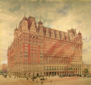 Das Waldorf Astoria Hotel, 1896
