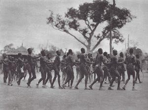 Afrika: Moru-Tanz von Hugo Adolf Bernatzik
