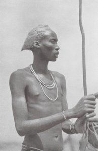 Dinka-Neger von Hugo Adolf Bernatzik
