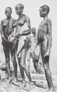 Sudan-Negermädchen von Hugo Adolf Bernatzik