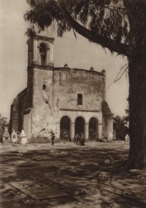 Mexiko: Amecameca, Kapelle "Guadalupe" auf dem Heiligen Berg