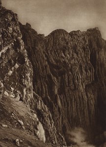 Mexiko: Der Krater des Popocatepetl von Hugo Brehme