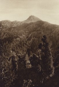 Mexiko: Nevado de Colima, Teilansicht von Hugo Brehme