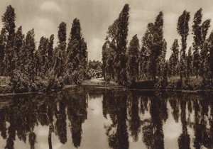 Mexiko: Xochimilco mit den sogenannten "Schwimmenden Gärten" von Hugo Brehme