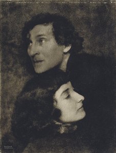 Marc und Bella Chagall, 1923 von Hugo Erfurth