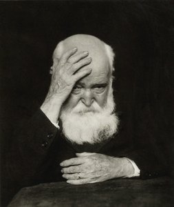 Porträt des Künstlers Hans Thoma 1839-1924, 1920 von Hugo Erfurth